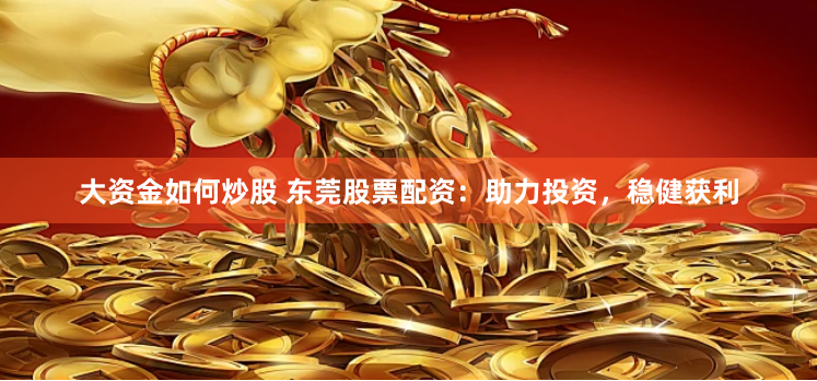 大资金如何炒股 东莞股票配资:助力投资,稳健获利
